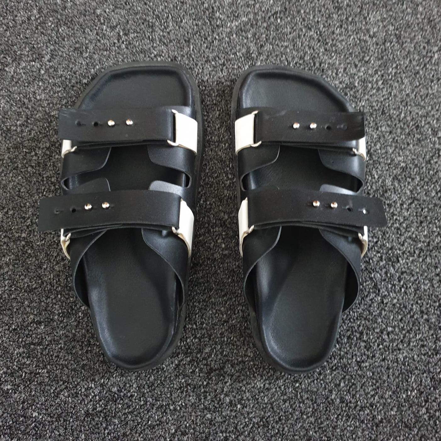 Custom Sandal Pair Top View
